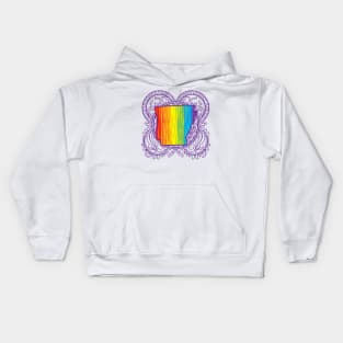 Arkansas Mandala Pride Kids Hoodie